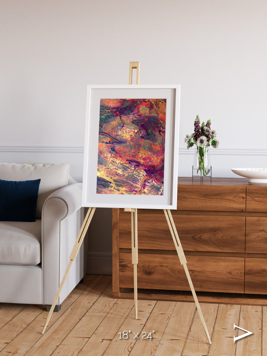 Rock and Ore, Hamersley Framed & Mounted Print
