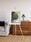 Windwritten Dunes, Brandberg Massif Framed & Mounted Print