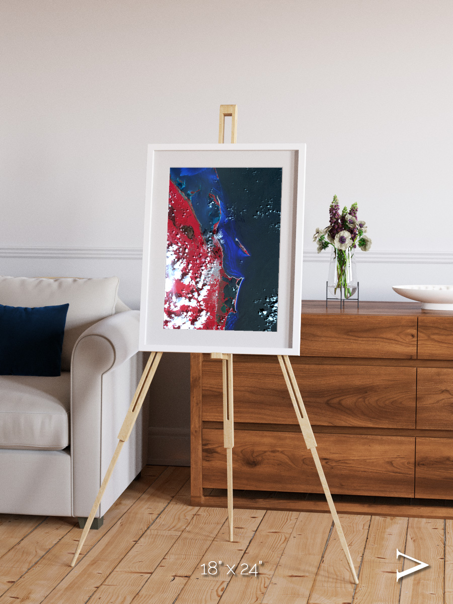 Living Edge, Cancun Framed & Mounted Print