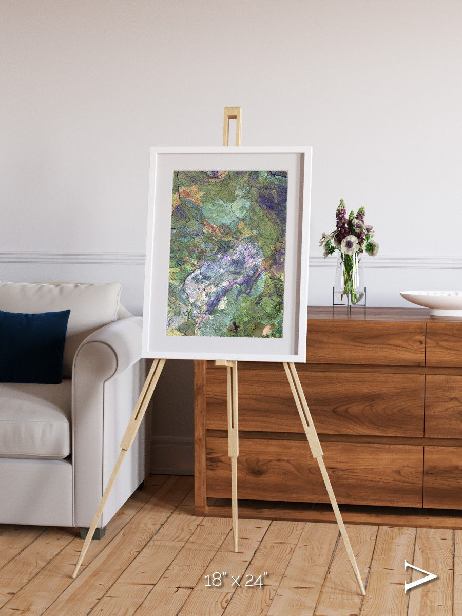 Sands in Motion, Great Sandy Desert Framed & Mounted Print