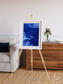 Wind Signatures, Ice Stars Framed & Mounted Print