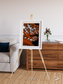 Striped Coast, Eyjafjörður Framed & Mounted Print