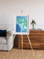 Arid Mosaic, Mississippi River Delta Framed & Mounted Print