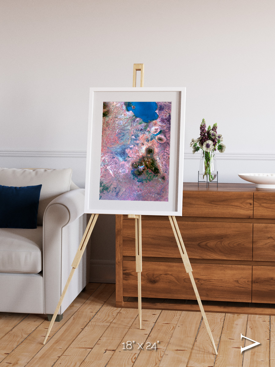 Highlands of Mulanje, Malawi Framed & Mounted Print