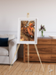 Sunlit Dunes, North America Framed & Mounted Print