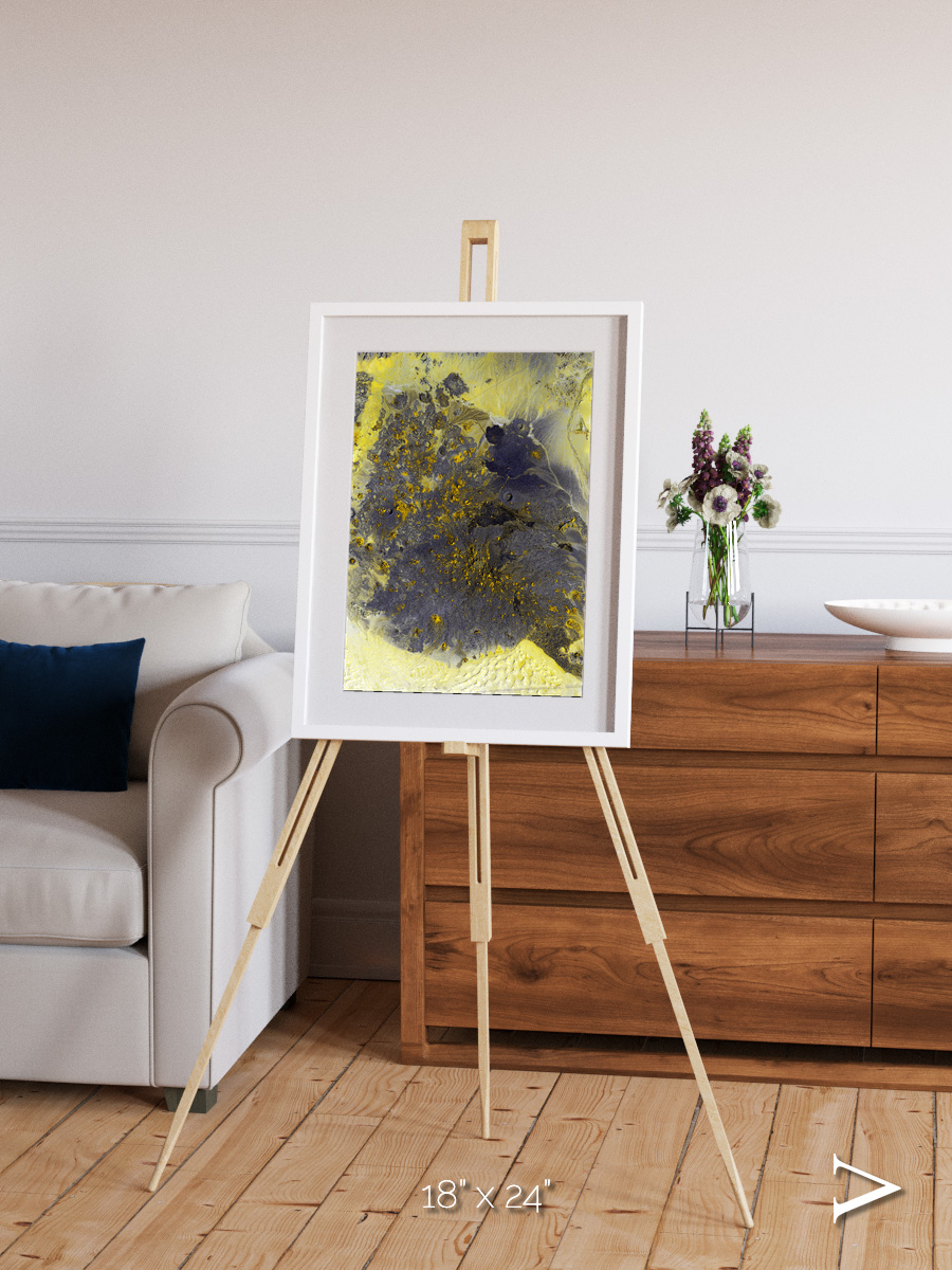 Dormant Giants, Pinacate Volcano Field Framed & Mounted Print