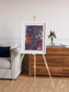 Geologic Tapestry, Asharah Fault Zone Framed & Mounted Print