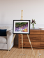 Saline Patterns, Bogda Mountains Framed & Mounted Print