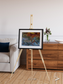 Geometric Fields, Eastern Kazakhstan Framed & Mounted Print