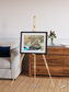 Saline Patterns, Dasht-e Kevir Framed & Mounted Print