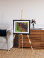 Channel Lines, Demini River Framed & Mounted Print