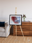 Wind Signatures, Empty Quarter Framed & Mounted Print