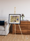 Salt Mirror, Great Salt Desert Framed & Mounted Print