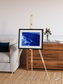 Wind Signatures, Ice Stars Framed & Mounted Print