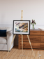 Lava Lines, Impact Framed & Mounted Print