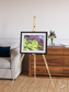 Lake Lines, Lake Amadeus Framed & Mounted Print