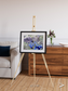 Lake Lines, Lake Carnegie Framed & Mounted Print