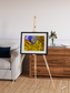 Saline Patterns, Lake Disappointment Framed & Mounted Print