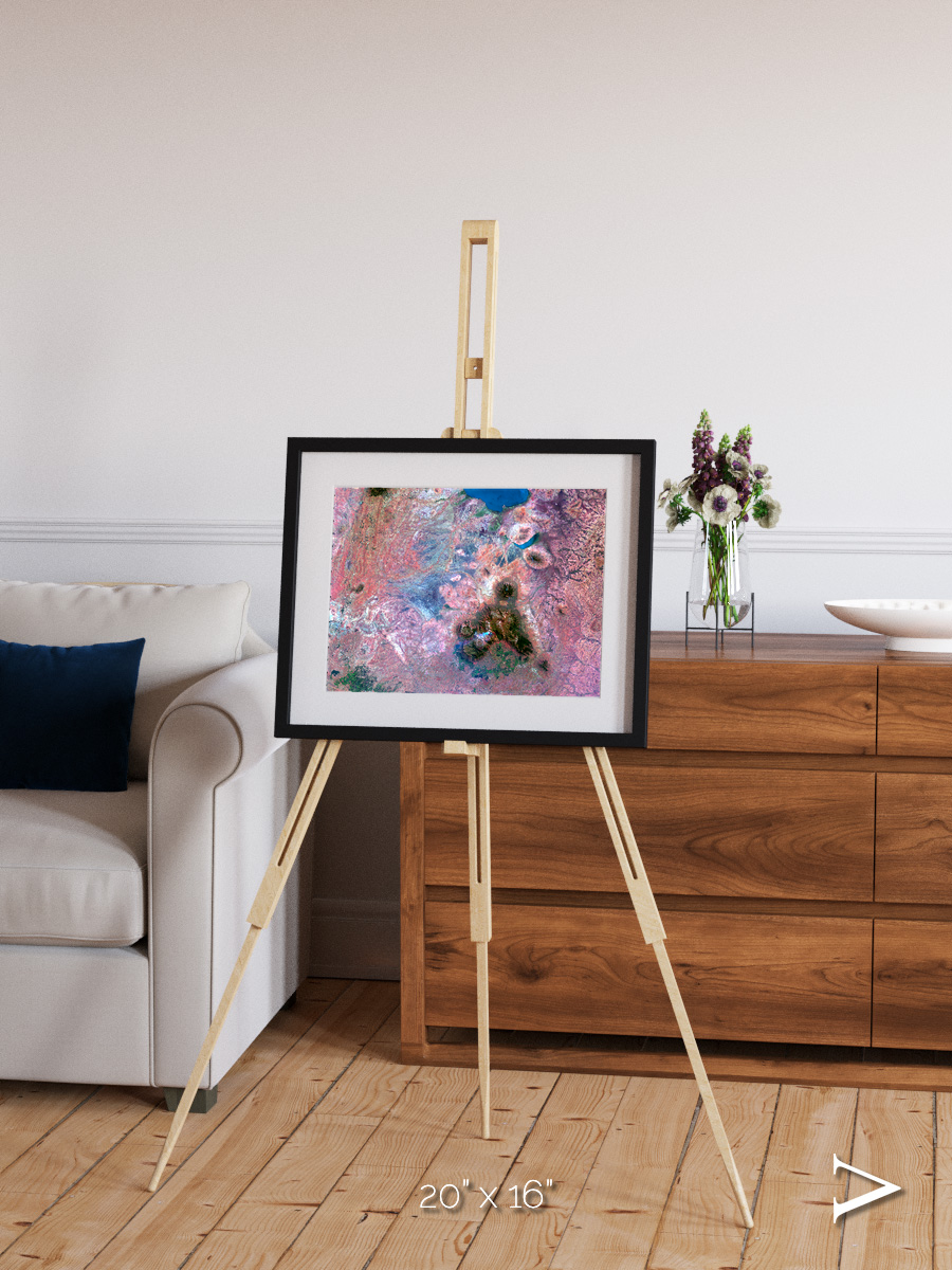 Highlands of Mulanje, Malawi Framed & Mounted Print