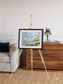 Islands in Blue, Niger River Framed & Mounted Print