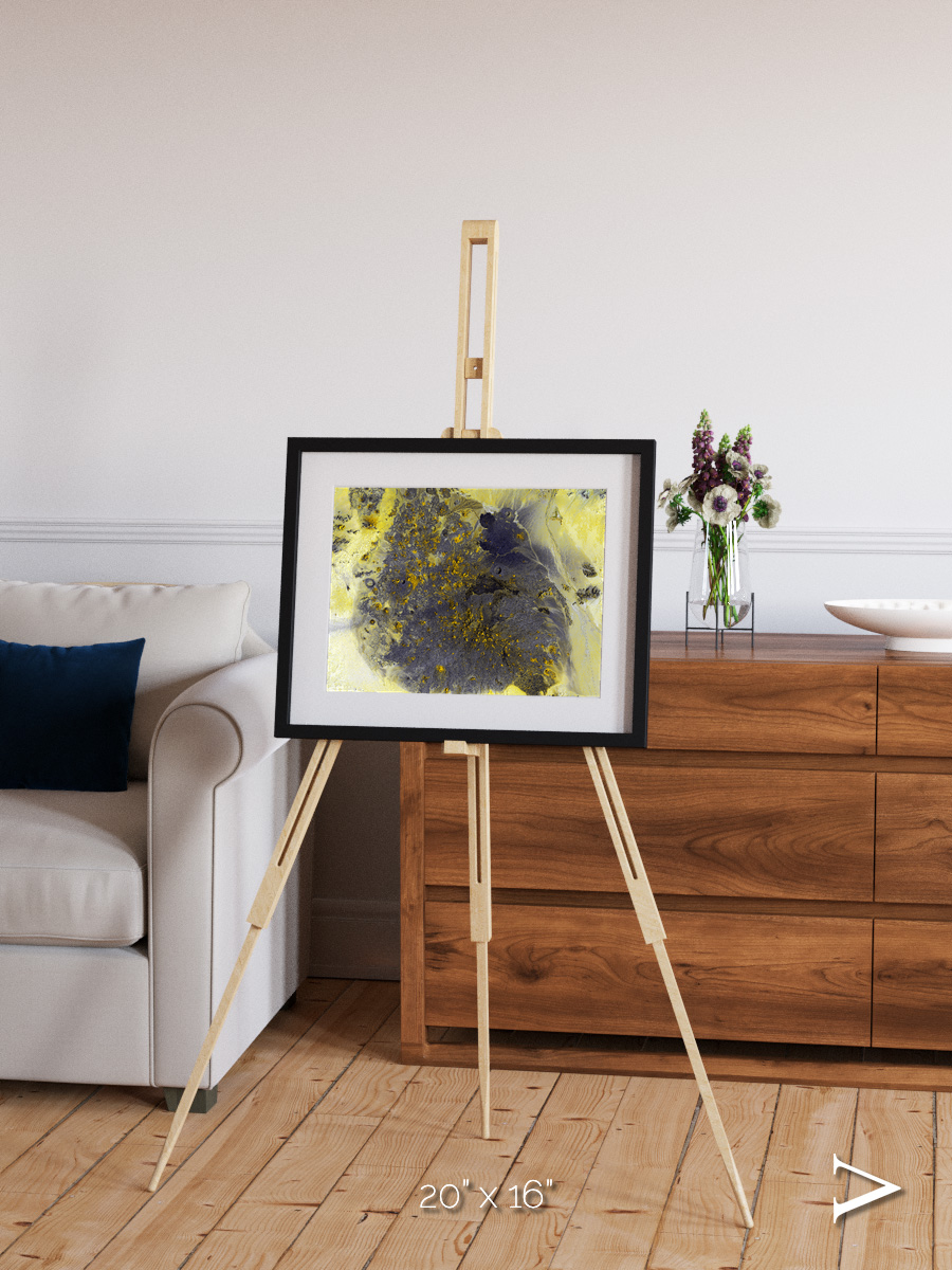 Dormant Giants, Pinacate Volcano Field Framed & Mounted Print