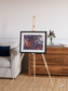 Geologic Tapestry, Asharah Fault Zone Framed & Mounted Print