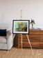 Atmospheric Patterns, Von Karman Vortices Framed & Mounted Print
