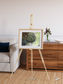Windwritten Dunes, Brandberg Massif Framed & Mounted Print