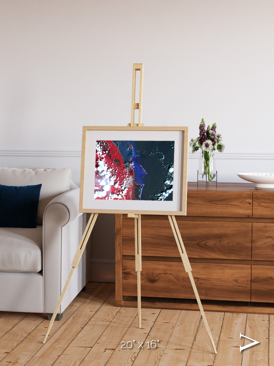 Living Edge, Cancun Framed & Mounted Print