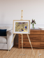 Salt Mirror, Great Salt Desert Framed & Mounted Print