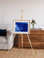 Wind Signatures, Ice Stars Framed & Mounted Print