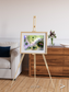 Folded Ridges, Kilimanjaro Framed & Mounted Print