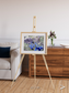 Lake Lines, Lake Carnegie Framed & Mounted Print