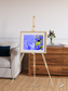 Islands in Snow, High Arctic Framed & Mounted Print