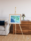 Arid Mosaic, Mississippi River Delta Framed & Mounted Print