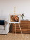 Sunlit Dunes, North America Framed & Mounted Print