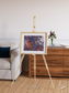 Geologic Tapestry, Asharah Fault Zone Framed & Mounted Print