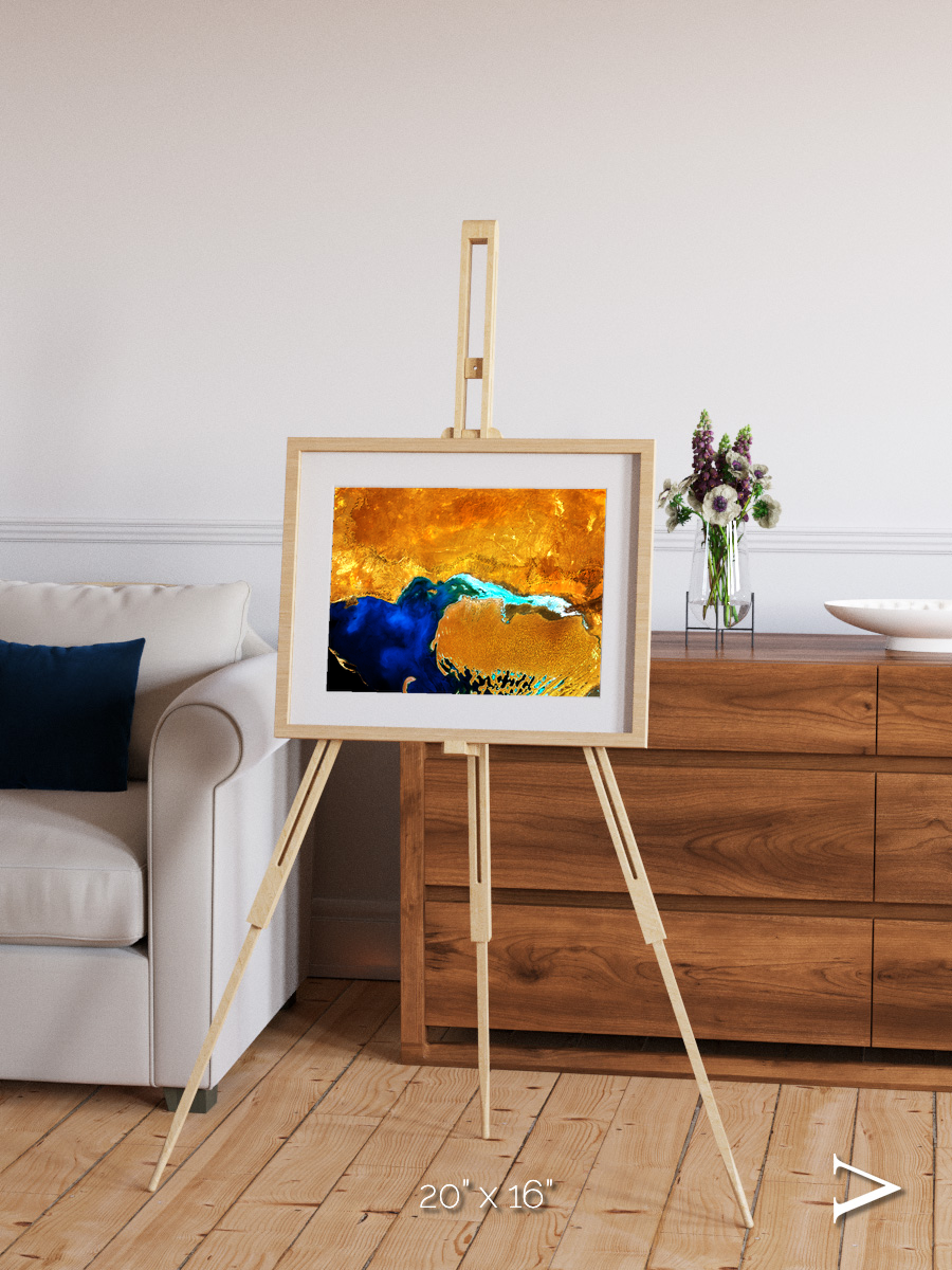 Coastal Phantom, Dardzha Peninsula Framed & Mounted Print