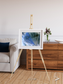 Sunlit Dunes, Alluvial Fan Framed & Mounted Print
