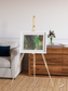 Channel Lines, Barreal Blanco Framed & Mounted Print