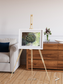 Windwritten Dunes, Brandberg Massif Framed & Mounted Print