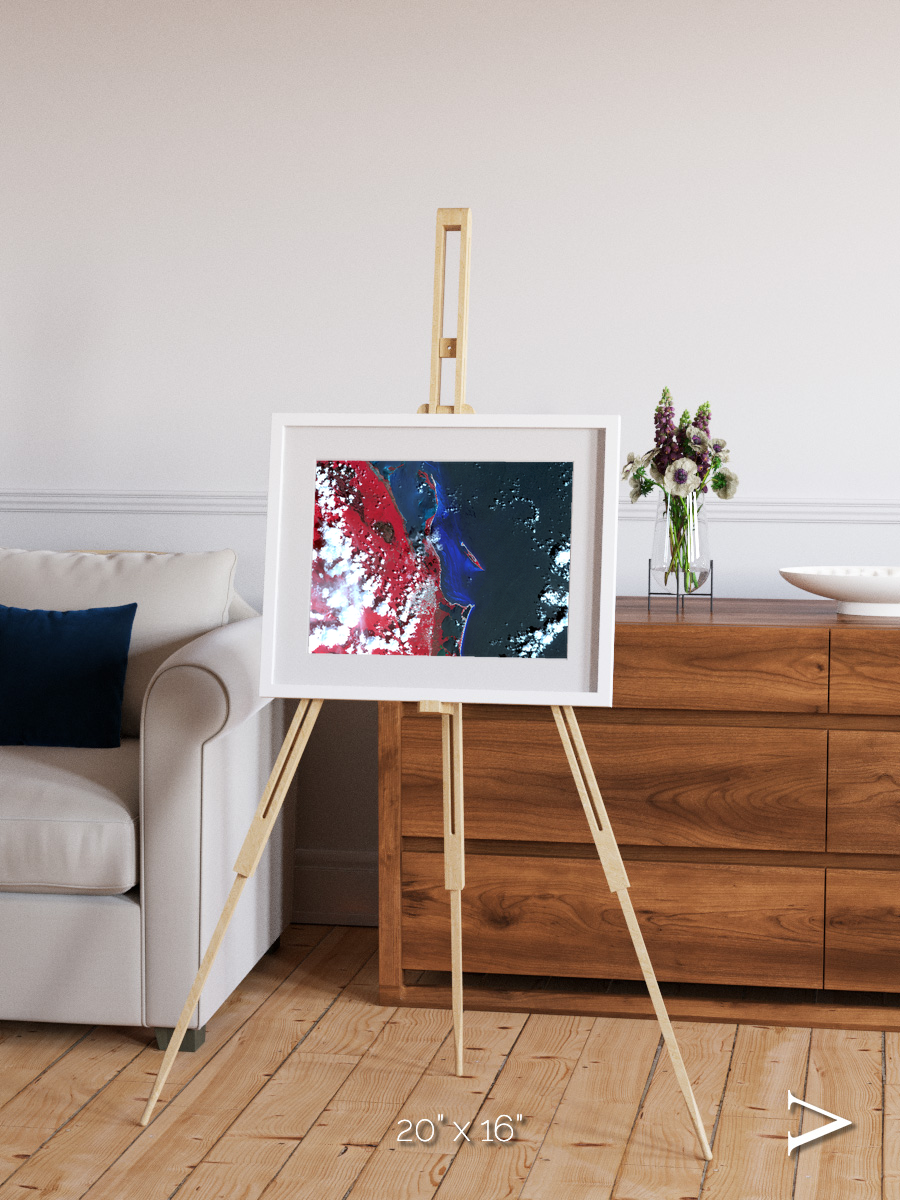 Living Edge, Cancun Framed & Mounted Print