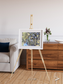 Lava Lines, Chilean Volcanoes Framed & Mounted Print