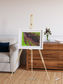 Channel Lines, Demini River Framed & Mounted Print