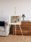 Salt Mirror, Great Salt Desert Framed & Mounted Print