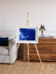 Wind Signatures, Ice Stars Framed & Mounted Print