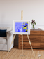 Islands in Snow, High Arctic Framed & Mounted Print