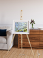 Islands in Blue, Niger River Framed & Mounted Print