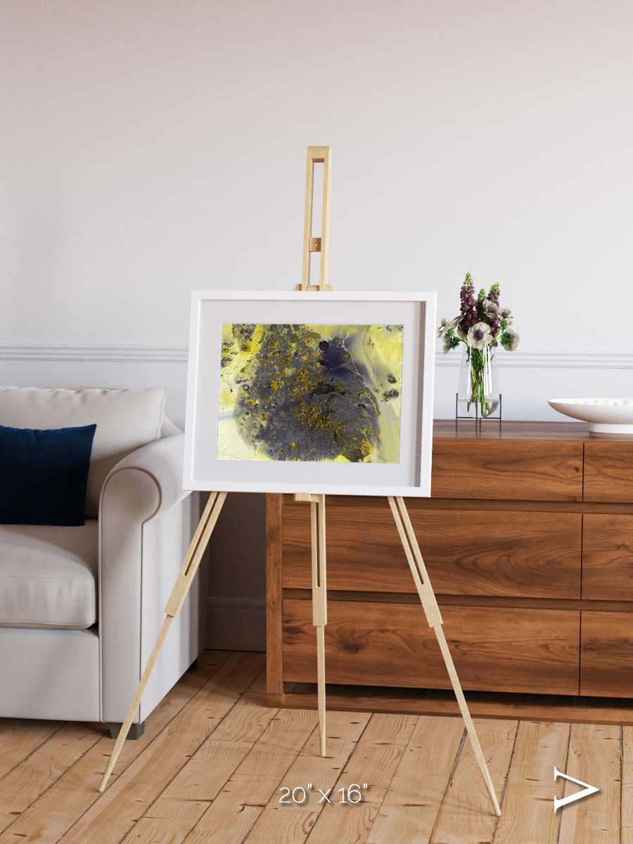 Dormant Giants, Pinacate Volcano Field Framed & Mounted Print