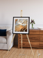 Etched Sands, Algerian Sahara Framed & Mounted Print